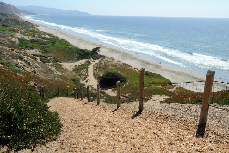 File:Sand Ladder trail at Fort Funston in San Francisco.png