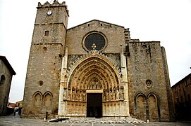 Santa Maria de Castelló d'Empúries - Façana