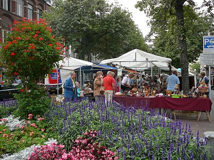 Saturday Flea Market in Maastricht
