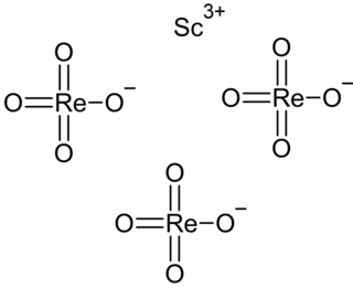 <span class="mw-page-title-main">Scandium perrhenate</span> Chemical compound