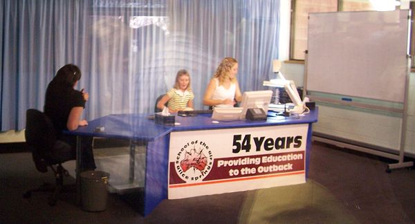 School of the Air's studio in Alice Springs in 2005