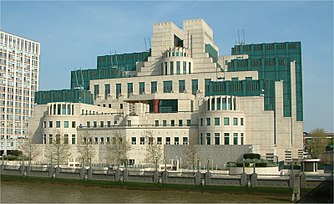 Secret Intelligence Service building - Vauxhall Cross - Vauxhall - London - 24042004.jpg