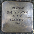 Seeheim-Jugenheim Stolperstein Kirchstrasse 1 Sally Mayer.png