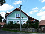 Čeština: Dům čp. 3 ve vsi Semtínek v okrese Benešov ve Středočeském kraji. English: House No 3 in the village of Semtínek,Benešov District, Central Bohemian Region, Czech Republic.