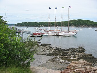 Boats at Bar Harbor