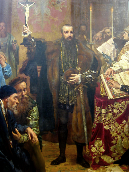 File:Sigismund II August of Poland during Lublin Union in 1569.png