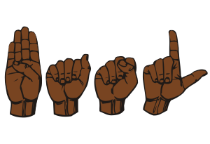 Sign language BASL.svg