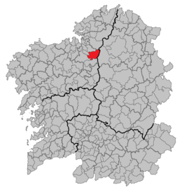 Aranga - Localizazion