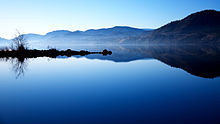 Skaha Lake sits along the Okanagan River near Penticton.