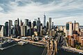 Image 1Skyline of Lower Manhattan in 2021. The term "Skyline" was first used for New York City in 1896. (from Skyline)