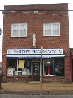 Smiths Pharmacy Historic commercial building