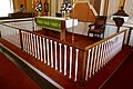 St James Episcopal Kilisesi Accomac Altar Rail.jpg