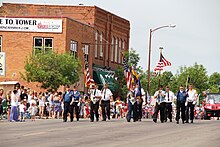Fourth of July celebration in Tower St Louis county MN IMG 1247 tower Korea War Veterans.JPG