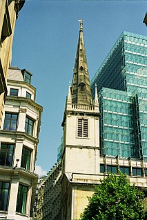 St Margaret Pattens Church in City of London