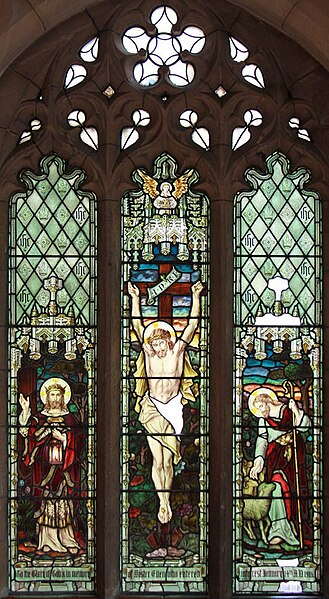 File:St Mark, Bathurst Gardens, Kensal Rise - Stained glass window - geograph.org.uk - 2814843.jpg