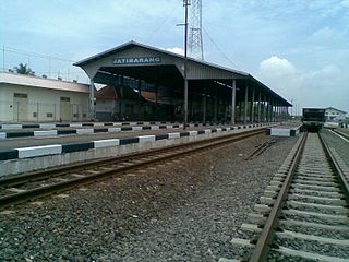 Jatibarang railway station