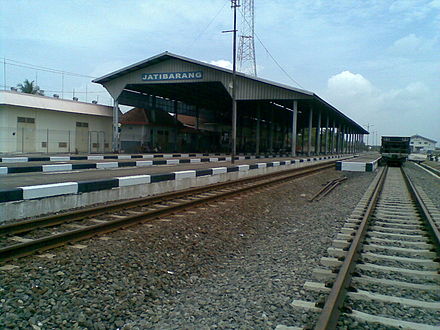 Jatibarang railway station