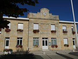 Das Rathaus in Saint-Aubin-de-Blaye