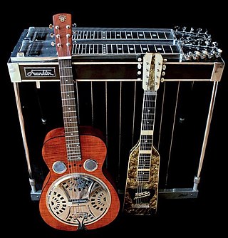 <span class="mw-page-title-main">Steel guitar</span> Type of guitar or the method of playing the instrument