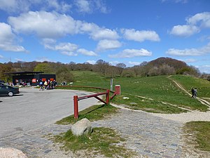 Moesgård Strand: Strand syd for Aarhus, Danmark