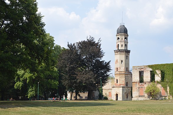 Castle in Strzelce Opolskie, Poland