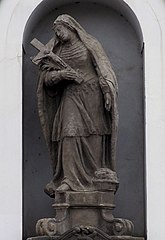 Statue of Saint Agia in Smíchov