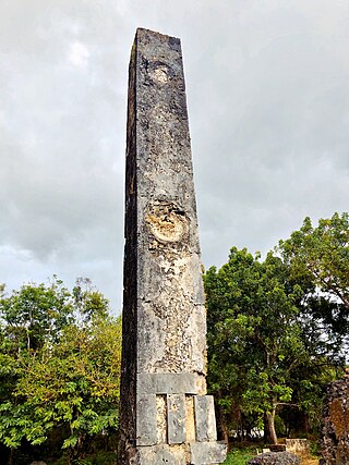 <span class="mw-page-title-main">Tongoni Ruins</span> National Historic Site of Tanzania