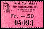 1941 0.50Fr. war tax Switzerland Basel 1941 war tax 0.50Fr - 4.jpg