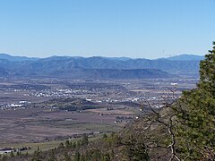 Lower Table Rock from Roxy Ann Peak