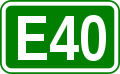  E40-Schild 