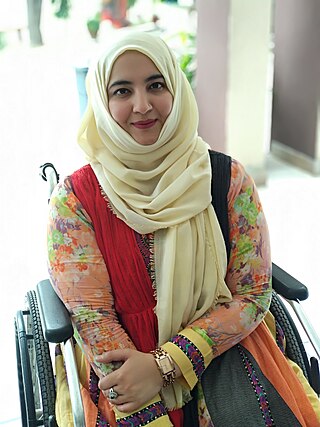 <span class="mw-page-title-main">Tanzila Khan</span> Pakistani disability rights activist and founder of Girlythings