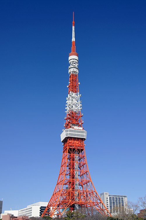 Tokyo Tower held the record of being the tallest tower in the world from 1958 to 1967. In addition, it held the record of being the tallest structure in Japan from 1958 to 2011, when the Tokyo Skytree (the current tallest tower in the world) surpassed it.