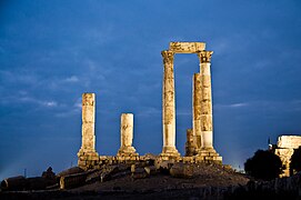 Temple of Hercules at the Amman Citadel