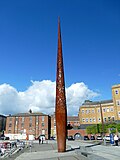 Thumbnail for File:The 'Candle' sculpture at Victoria Dock - geograph.org.uk - 4928426.jpg