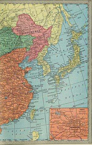 منشوريا: الحدود, أصل التسمية, الجغرافيا والمناخ