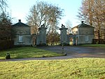 East Gate and Lodges to Ramsbury Manor The Gates of Ramsbury Manor - geograph.org.uk - 104033.jpg