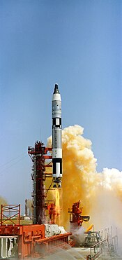 June 3, 1965: Launch of Gemini 4 The Gemini-Titan 4 (GT-4) spaceflight launch.jpg