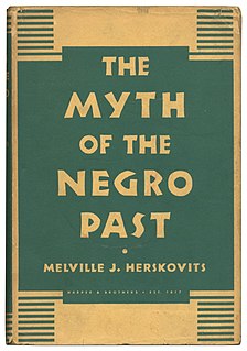 <i>The Myth of the Negro Past</i>