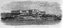 The Illustrated London News' depiction of Bighi Hospital in 1863 The Royal Naval Hospital, Malta. Wellcome L0004805.jpg