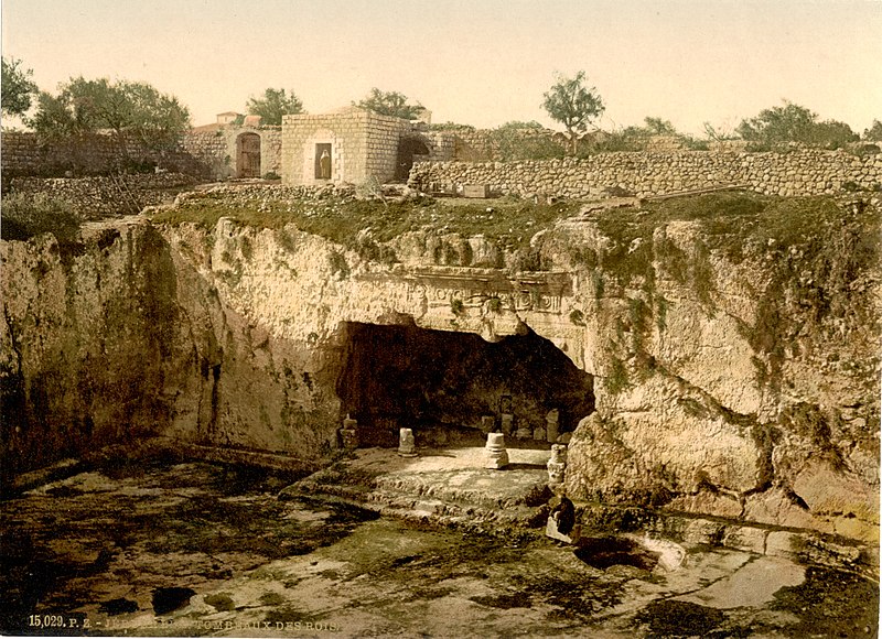 File:Tombs of the kings, Jerusalem, Holy Land-LCCN2002725016.jpg