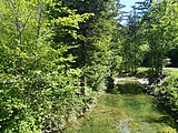 La Gresse le long de la D8 vers Gresse-en-Vercors.