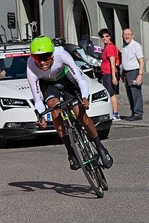 Amanuel Ghebreigzabhier Eritrean road cyclist
