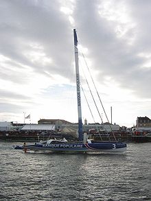 Banque populaire, the start day of the Transat Jacques Vabre, 6 November 2005 TransatJ.Vabre6 11 2005 BankPop.jpg