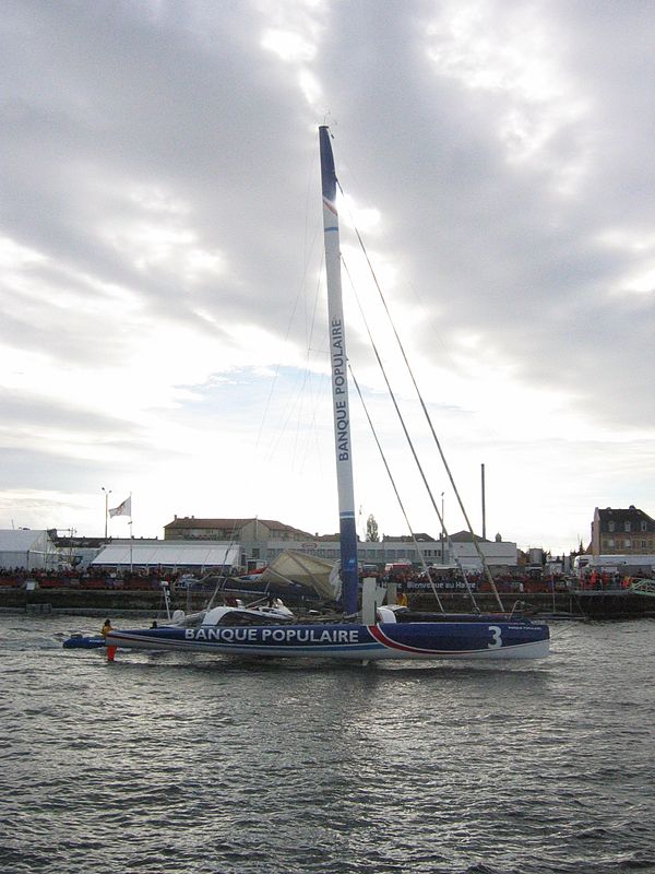 Banque populaire, the start day of the Transat Jacques Vabre, 6 November 2005
