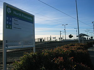 ایستگاه قطار Transperth North Fremantle. jpg