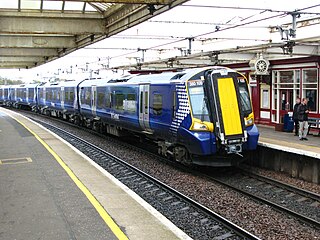 <span class="mw-page-title-main">Ayrshire Coast Line</span> Line within the Strathclyde suburban rail network in Scotland