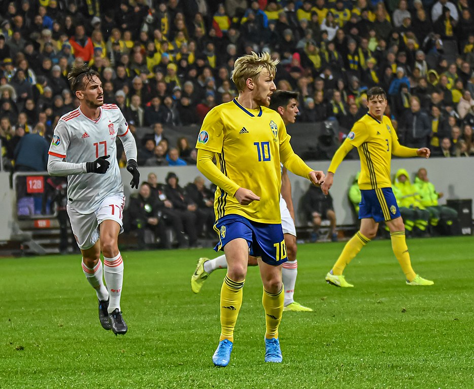 File Uefa Euro Qualifiers Sweden Vs Spain 20191015 Emil Forsberg 4 Jpg Wikimedia Commons