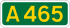 UK Straße A465.svg