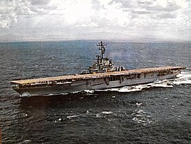 Valley Forge underway in 1964