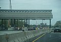 US 1 northbound at Trenton-Morrisville Toll Bridge Toll Plaza